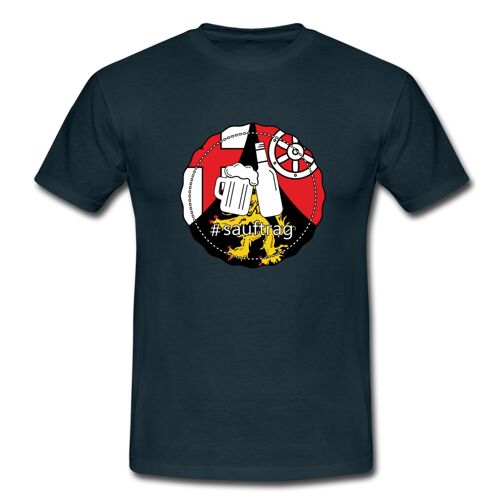 Sauftrag Rheinland-Pfalz T-Shirt - Navy