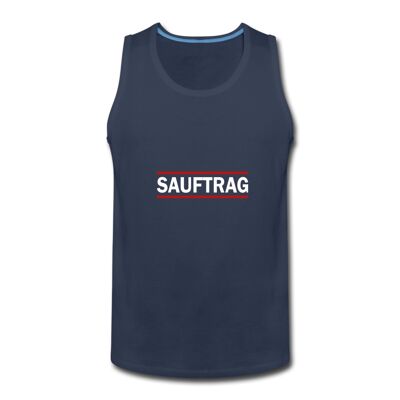 SAUFTRAG Tank Top dunkel - Navy