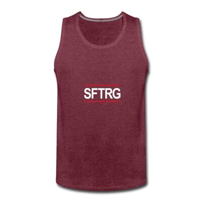 SFTRG Tank Top dunkel - Bordeauxrot meliert