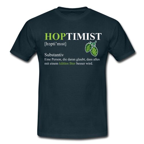 Hoptimist T-Shirt - Navy