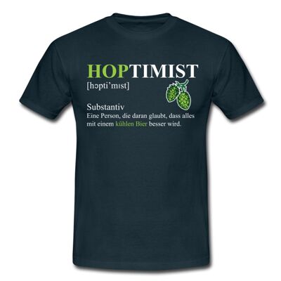 Camiseta Hoptimist - Azul marino