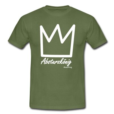 Crash King T-shirt vert militaire