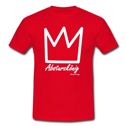 Absturzkönig T-Shirt - Rot