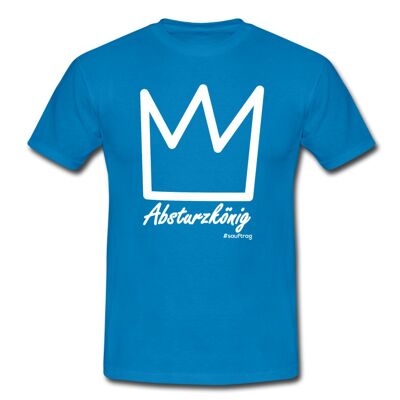 Absturzkönig T-Shirt - Royalblau