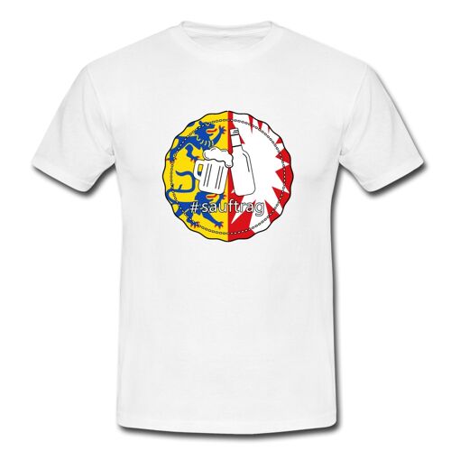 Sauftrag Schleswig-Holstein T-Shirt - Weiß