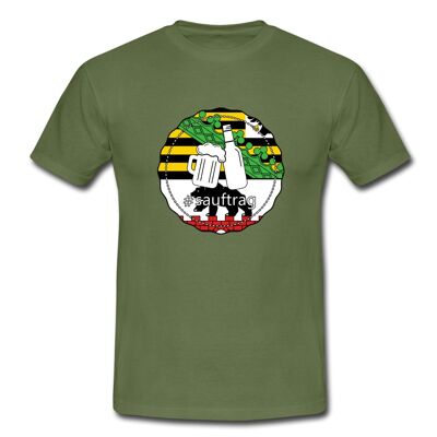 T-shirt SOrd Sassonia-Anhalt verde militare