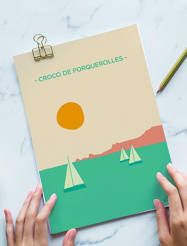 Postcard Porquerolles, Hyeres - Croco de Porquerolles