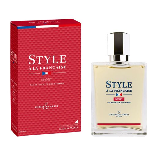 Parfum Homme - STYLE À LA FRANÇAISE Sport - Eau de Toilette 100ml