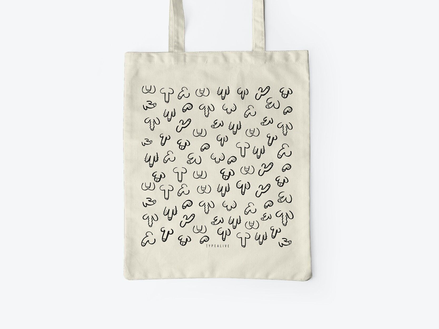 Borsa in cotone / amici GRASSI