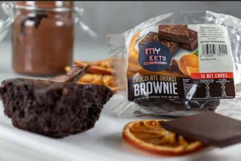 Brownie au chocolat et à l'orange 1