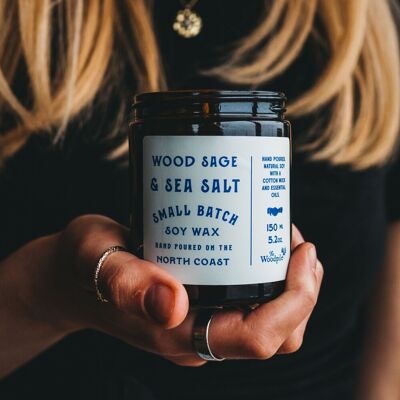 Wood Sage & Sea Salt 400g