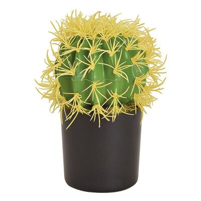 Kugel Kaktus aus Kunststoff Grün (H) 20cm