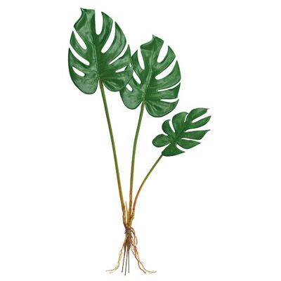 Kunstpflanze Splitphilopflanz Monstera zum Stecken, Grün (H) 62cm