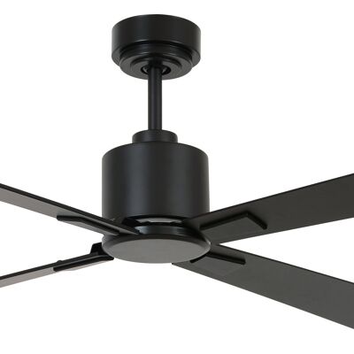 Lucci air ceiling fan Climate I, black, 4 blades, incl. remote control