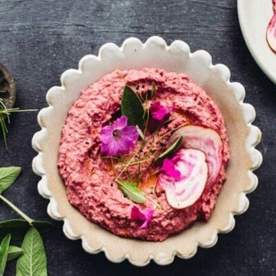 Beetroot & Horseradish Hummus Kilo