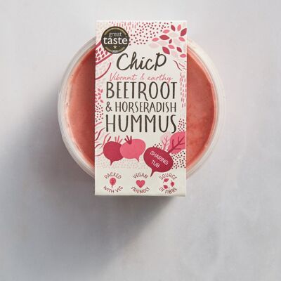Beetroot & Horseradish Hummus - 300g Sharing Pot
