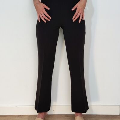 PANTALONE FLARE - NERO