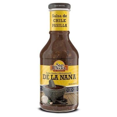 Salsa de chile pasilla "de la Nana" - San Miguel - 450 gr