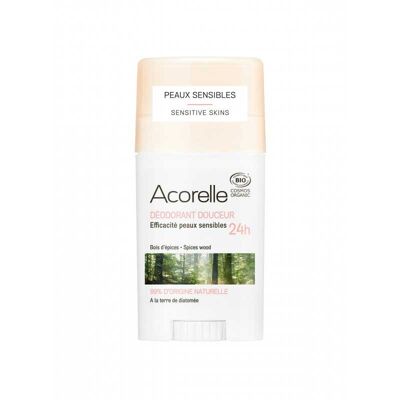 ACORELLE Certified Organic Gentle Deodorant Spice Wood 45g