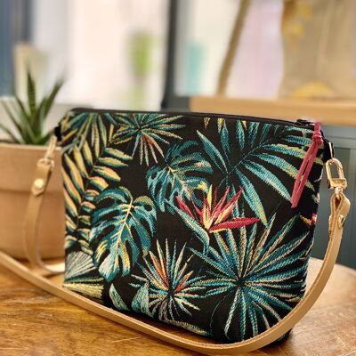 Sac Élise TROPICAL NOIR