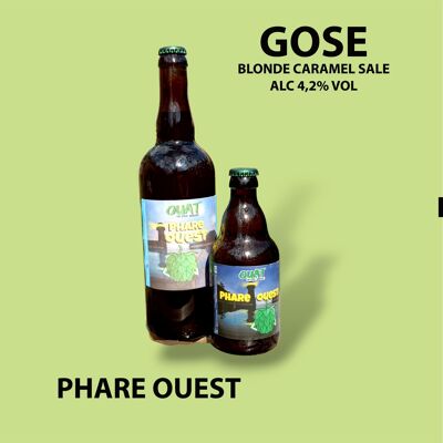 PHARE OUEST Birra Bionda Artigianale gOSE