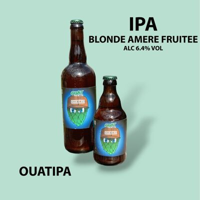 OUATIPA Bière Artisanale blonde IPA