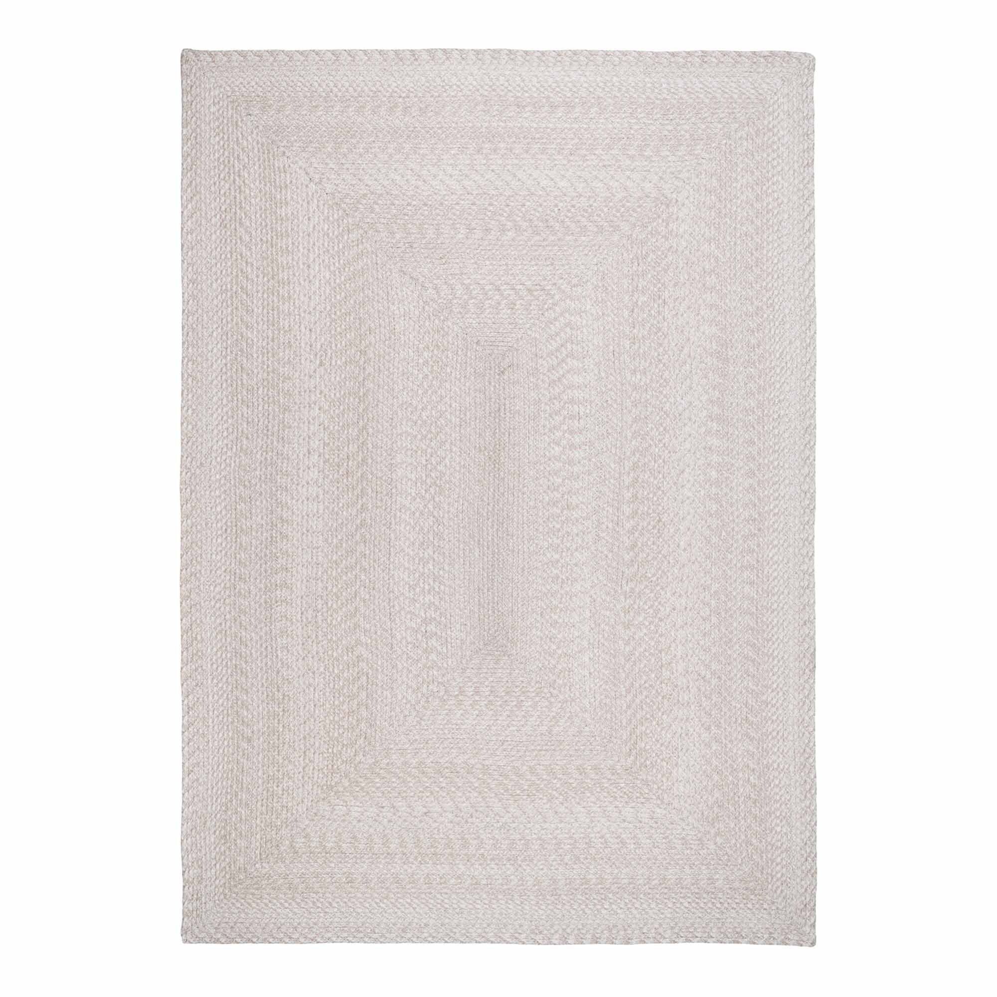 Tapis Menorca - Tapis tressé en sable - fabriqué en plastique 100% recyclé 200x300 cm