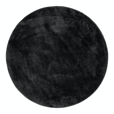 Tapis Miami - Tapis rond gris anthracite Ø160 cm