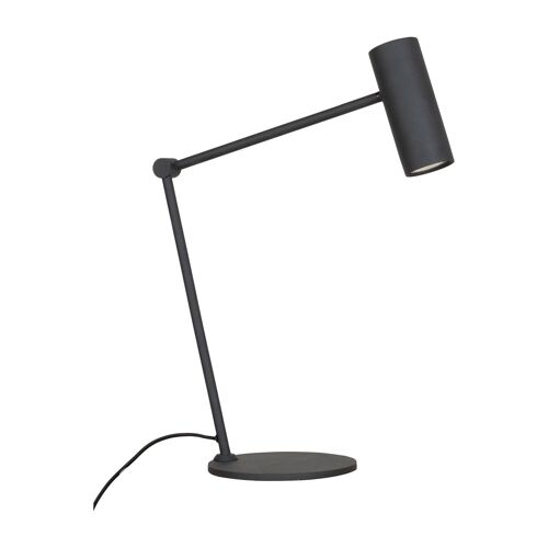 Paris Desk Lamp - Lamp in black with a fabric cord Bulb: GU10/5W LED IP20