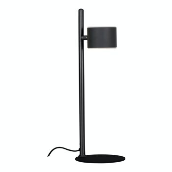 Lampe de table Milano - Lampe en noir avec un cordon en tissu de 180 cm Ampoule : G9 / 2,5W LED IP20 1
