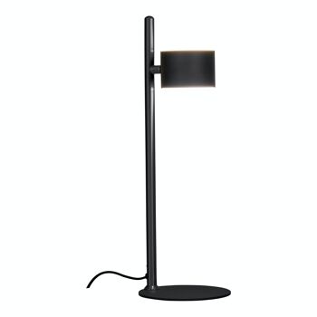 Lampe de table Milano - Lampe en noir avec un cordon en tissu de 180 cm Ampoule : G9 / 2,5W LED IP20 4