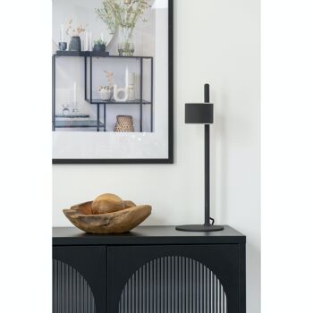Lampe de table Milano - Lampe en noir avec un cordon en tissu de 180 cm Ampoule : G9 / 2,5W LED IP20 6