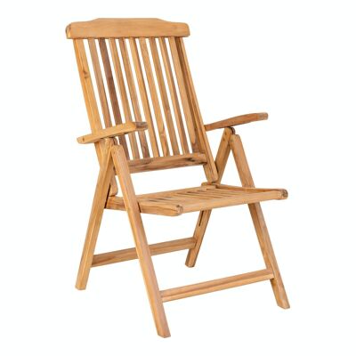 Sedia Elche Teak 5 posizioni - Sedia 5 posizioni in teak