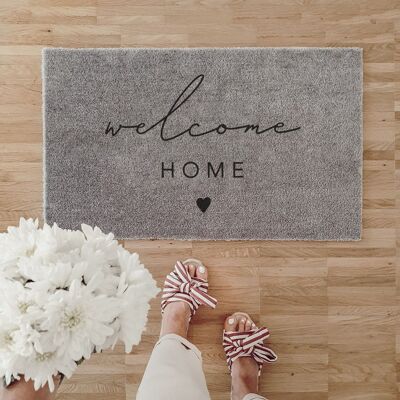 Washable doormat Welcome home 75 x 45 (PU = 6 pieces)