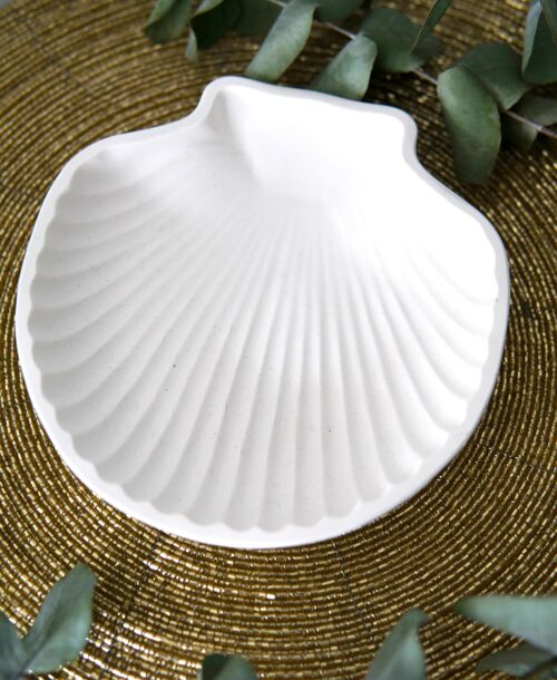 Coupelle décorative "White Shell"