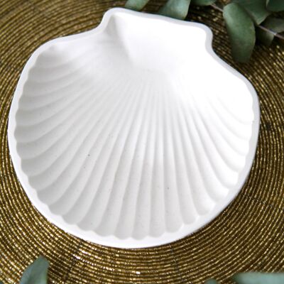 Coupelle décorative "White Shell"