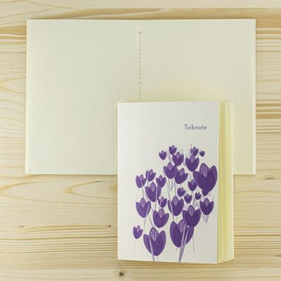 Ecological notebook Teiknote A6 - Tulips