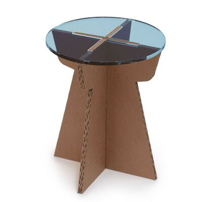 Stoolpotai ecological stools - Round - blue