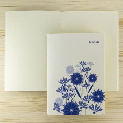 Ecological notebook Teiknote A5 - Cornflowers