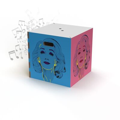 Soundpotai musical pouf San Remo 2022 Edition - Drusilla Foer Tribute