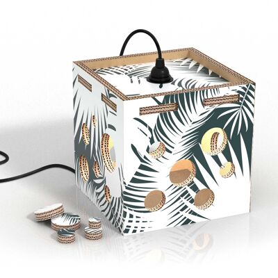 Table lamp and Abat jour Lampotai 24 - Jungle - Black