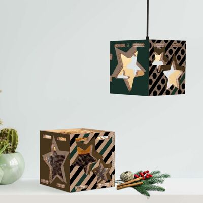 Panettone holder and Stars lamp - Without light kit