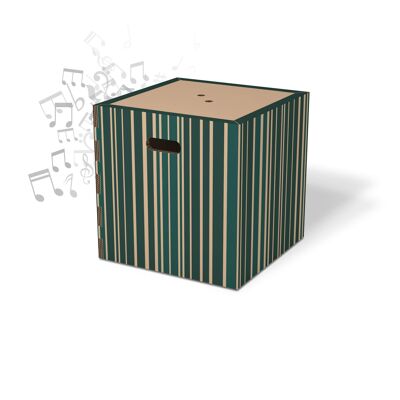 Soundpotai musical pouf - Chic Stripes