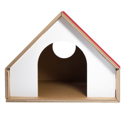 Dogpotai indoor dog kennel - Standard red color