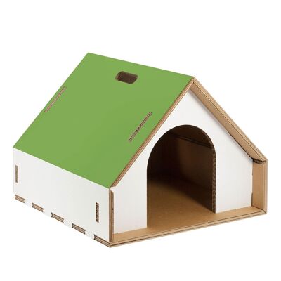 Dogpotai indoor dog kennel - Standard green color