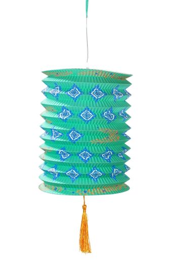 Décorations de lanternes en papier Boho, fête d'été - paquet de 3 10