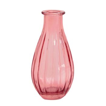 Vase bourgeon en verre violet pour fleur 6