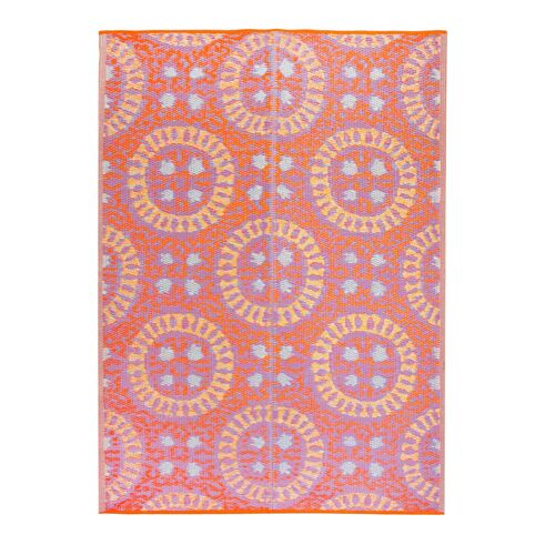 Boho Double Sided Outdoor Rug for Summer