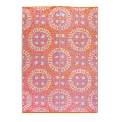 Tapis d'extérieur Boho double face pour l'été