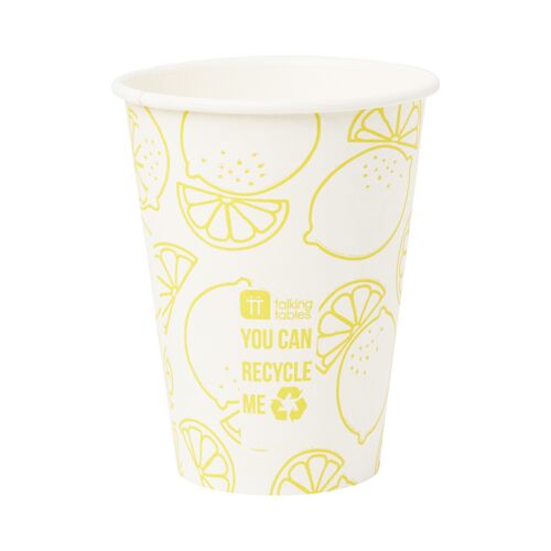 Eco-Friendly Lemon Cups - 8 Pack